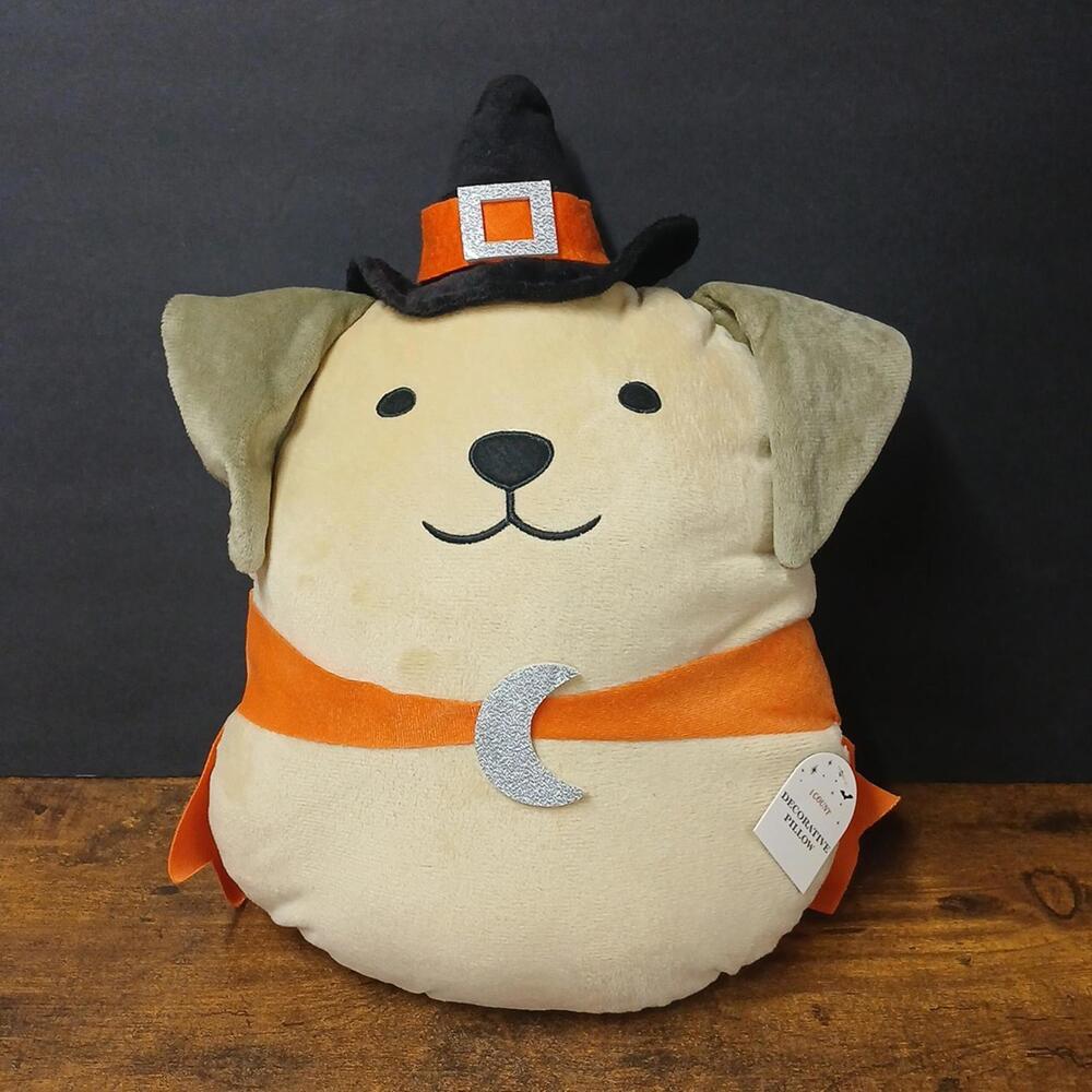 Puppy Pilgrim 15" Decorative Pillow, Thanksgiving ~ Halloween ~ Dog, Target